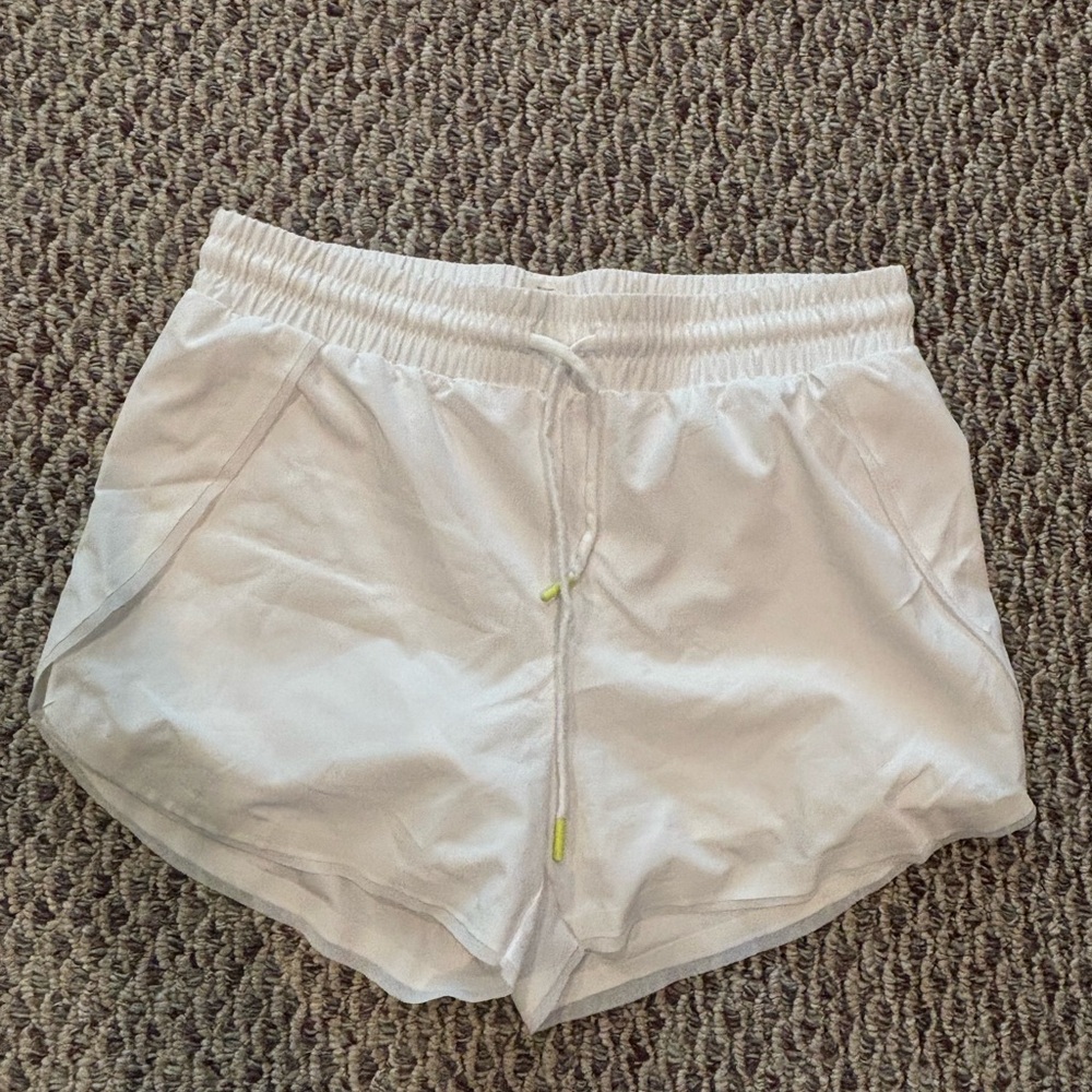 ZYIA White Athletic Women's Shorts